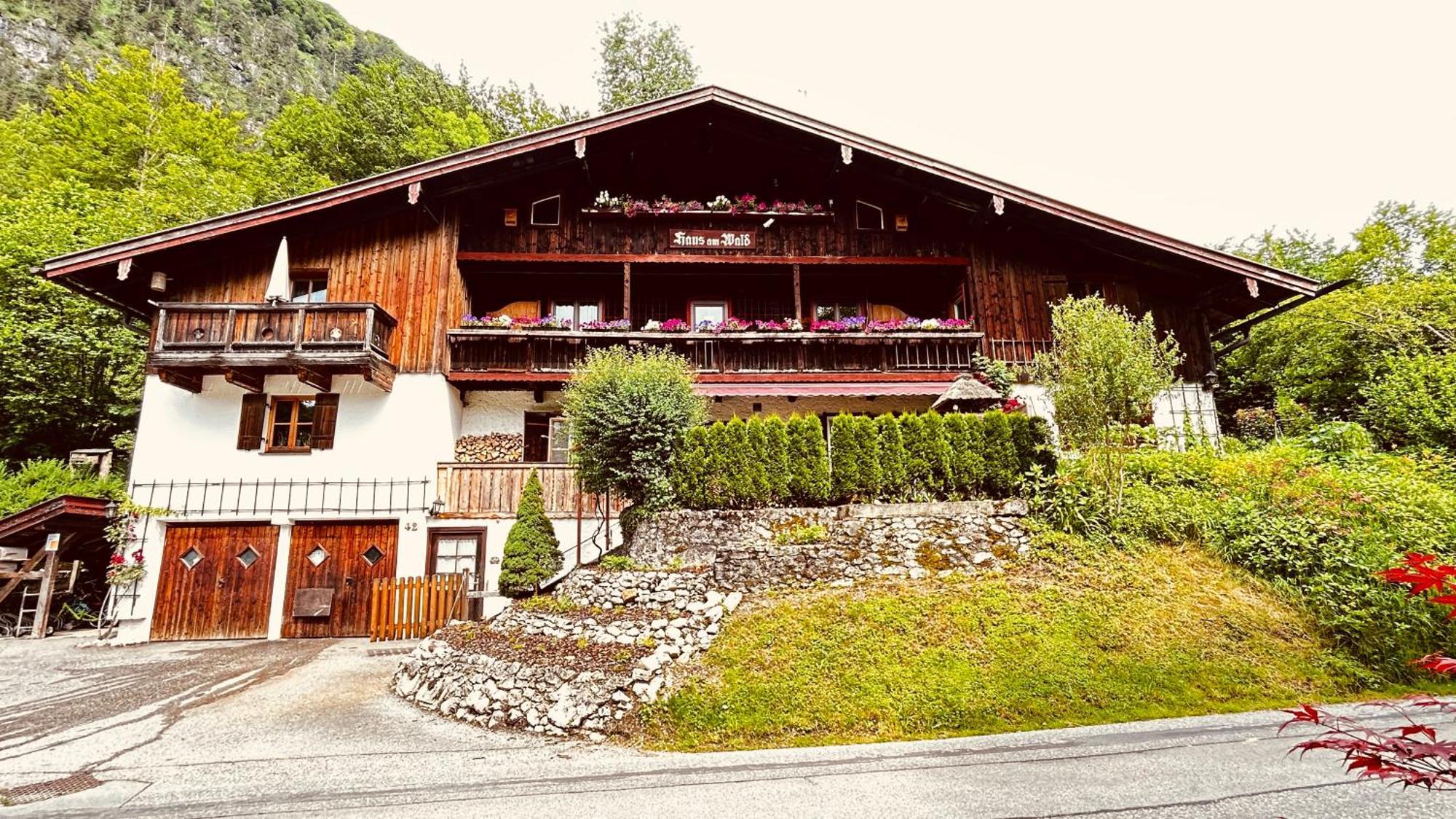Haus Am Wald -Fewo 2 Marktschellenberg Exterior foto
